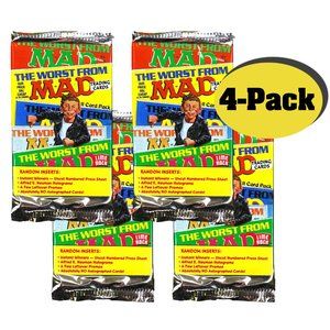 NEW (4-Pack) VINTAGE MAD MAGAZINE MINI COVERS ART CARDS MAD COMICS (44 Card Art)
